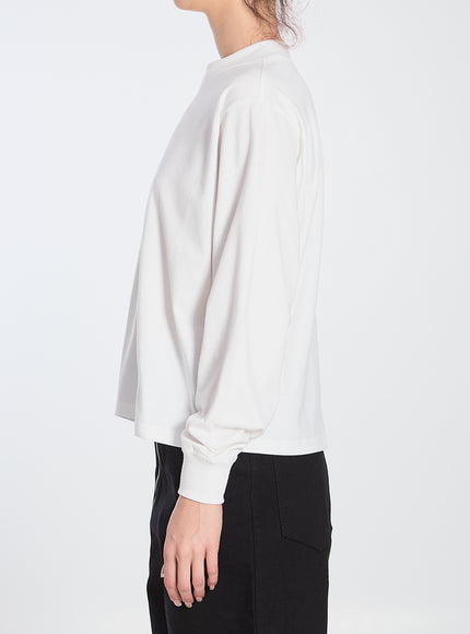 Alaia Cotton Long-Sleeved T-Shirt