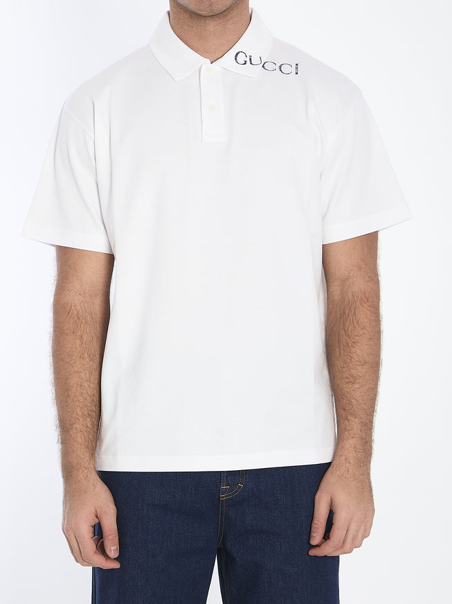 Gucci Polo Shirt With Logo