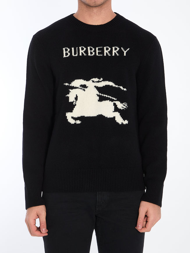 Burberry Sweater With Logo