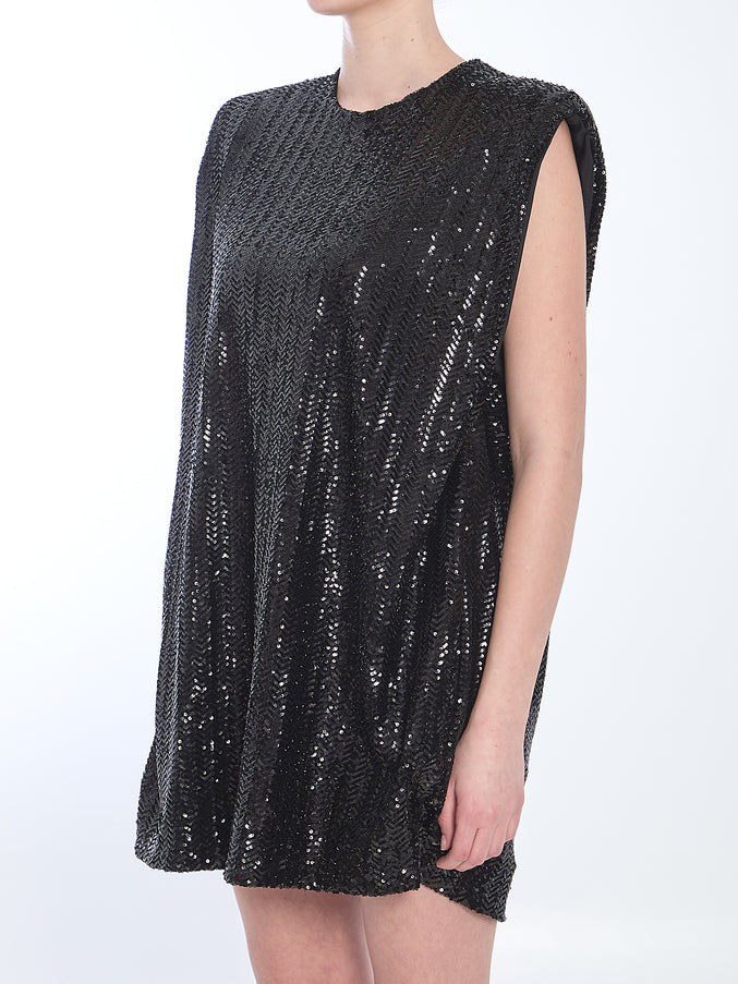 Golden Goose Sequined Mini Dress