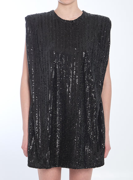 Golden Goose Sequined Mini Dress