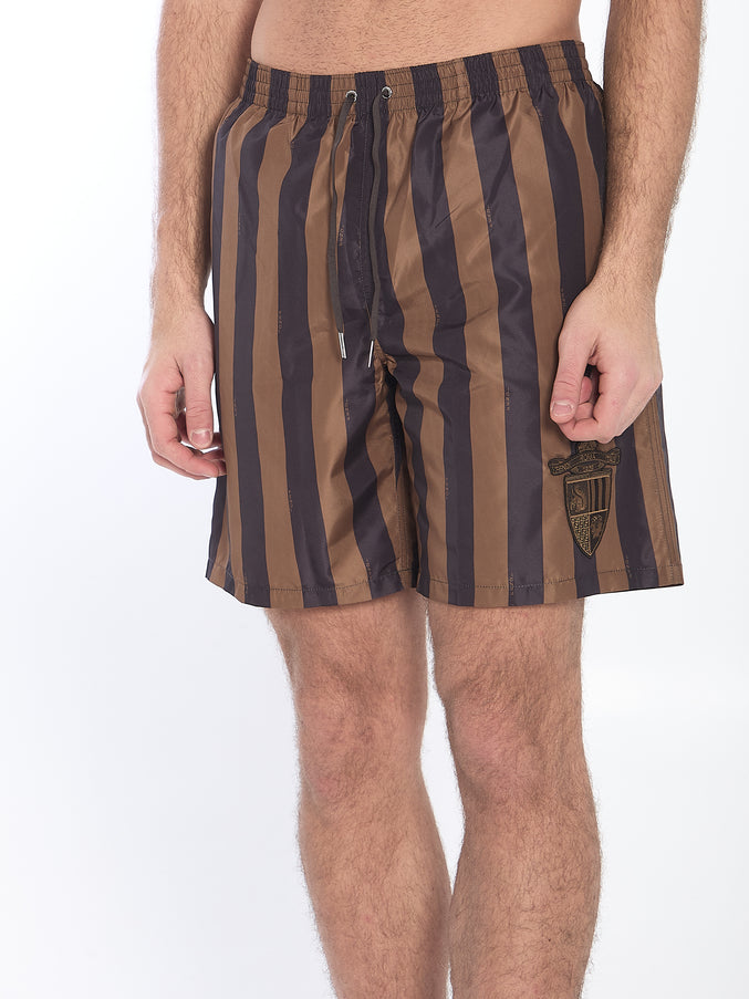 Fendi Fendi Crest Swim Shorts