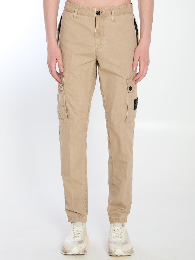 Stone Island Slim-fit Cargo Pants
