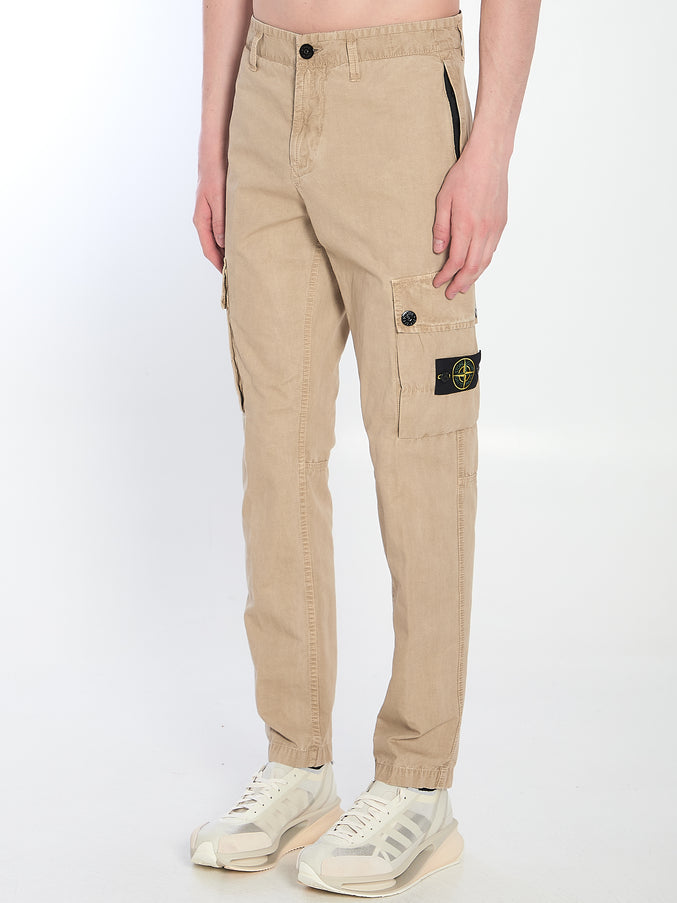 Stone Island Slim-fit Cargo Pants