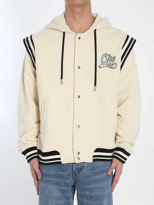 Off White Varsity-style Hoodie