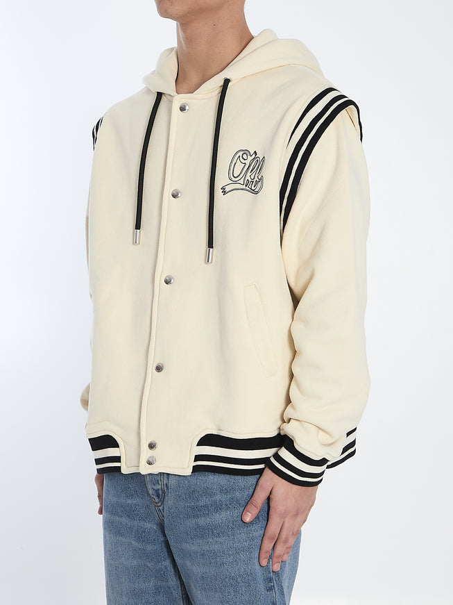 Off White Varsity-style Hoodie