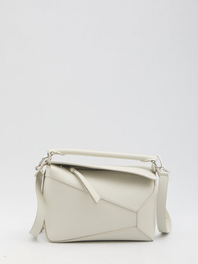 Loewe Puzzle Small Bag In White