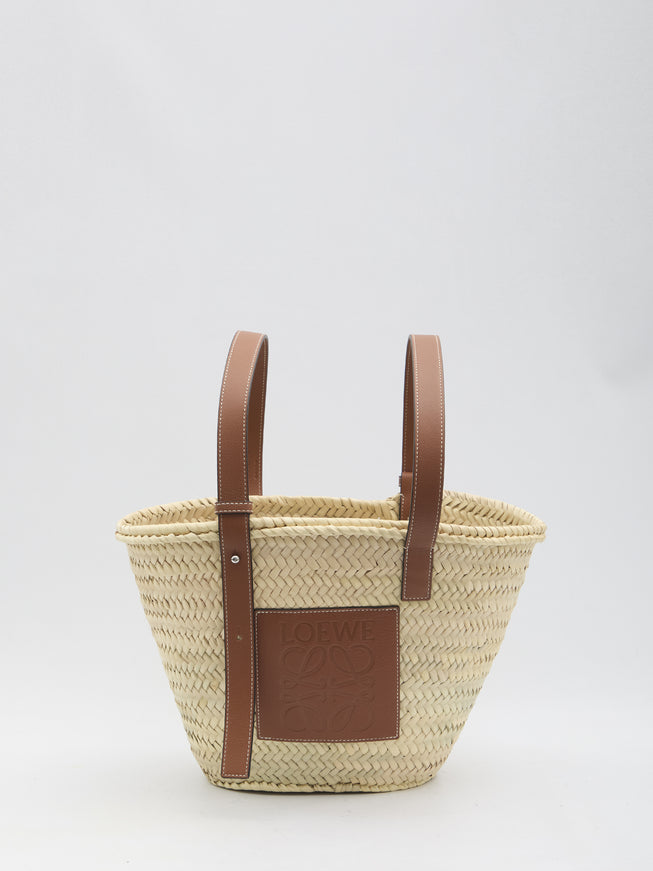 Loewe Basket Bag In Natural Beige