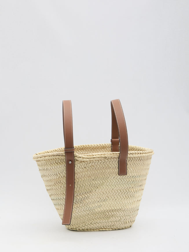 Loewe Basket Bag In Natural Beige