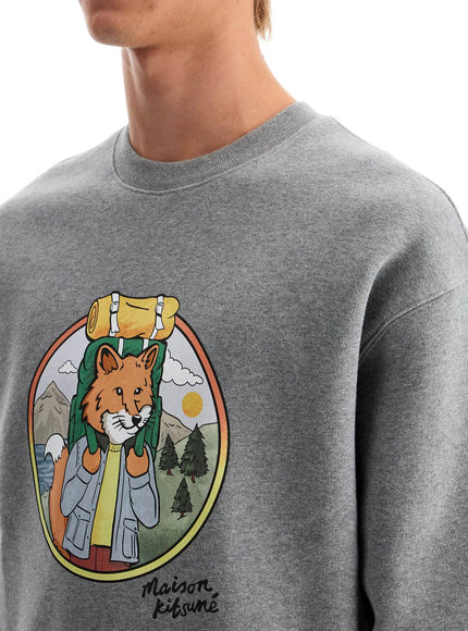 Maison Kitsune "rambling fox print sweat