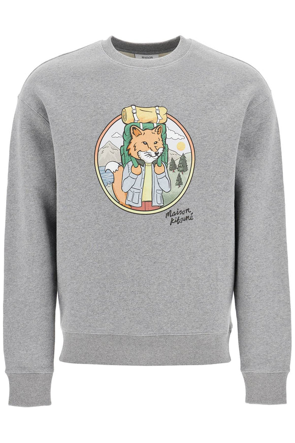 Maison Kitsune "rambling fox print sweat