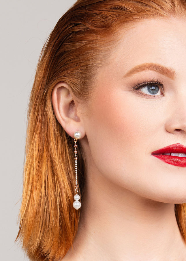 Nanette Pearl Drop Earrings