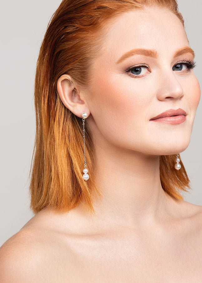 Nanette Pearl Drop Earrings