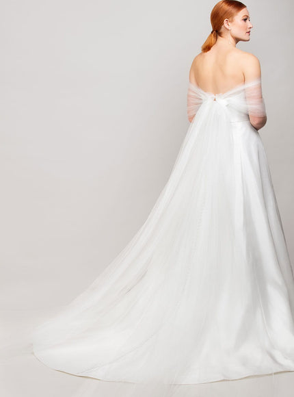Natasha Plain Tulle Wrap