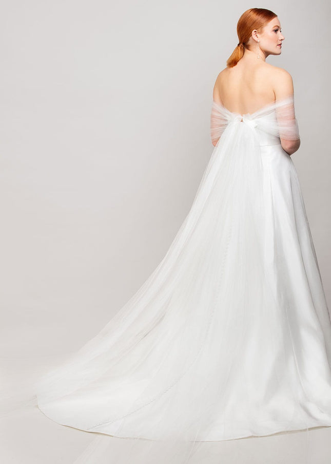 Natasha Plain Tulle Wrap