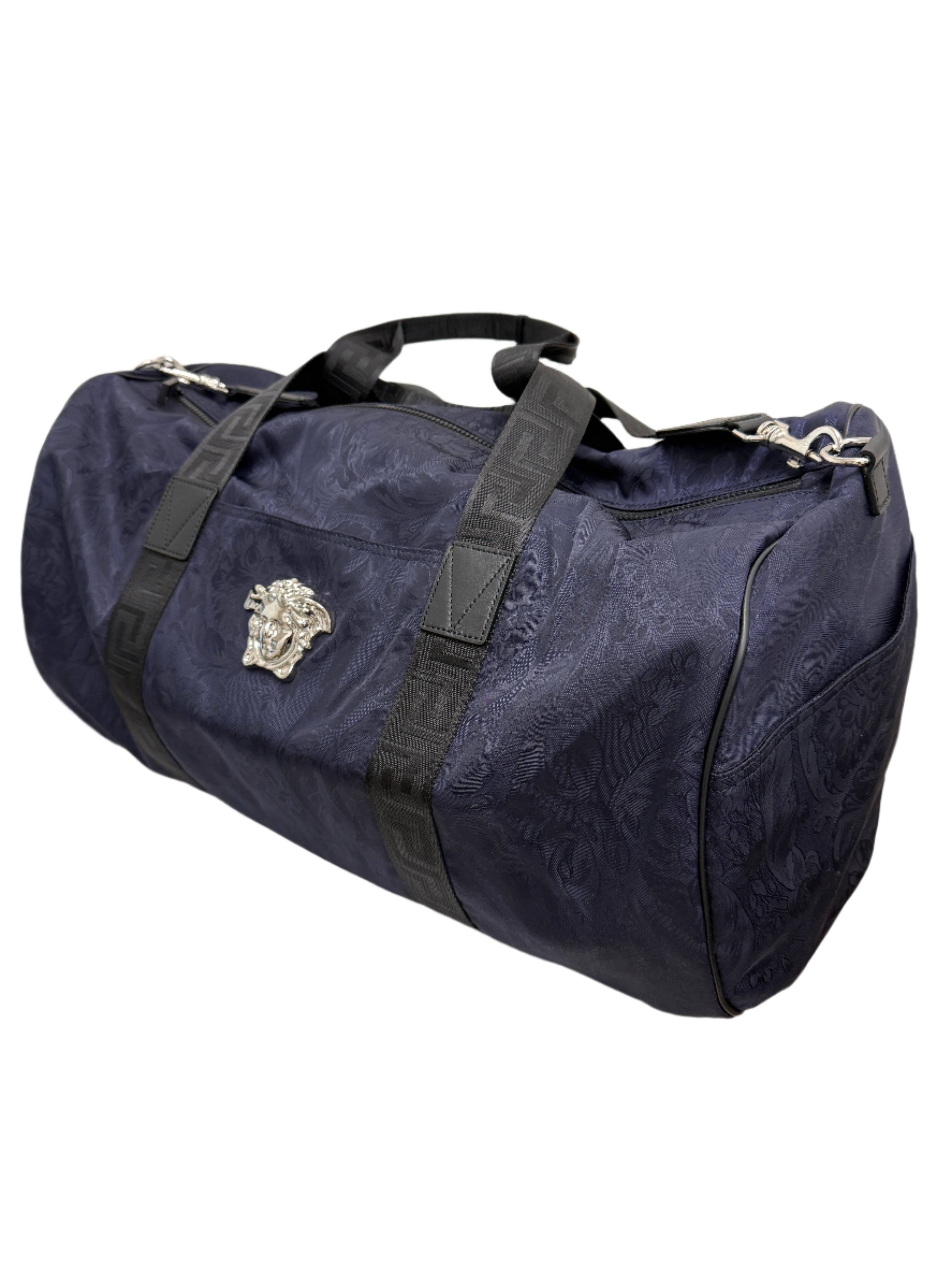 Versace Baroque Jacquard Duffle Travel Bag – Ellie Belle