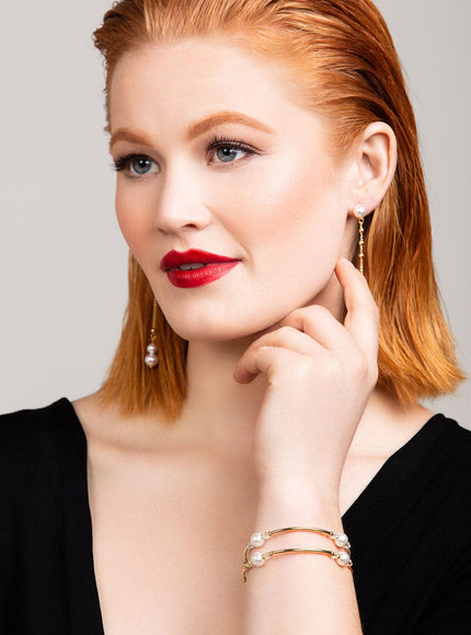 Noah Pearl Wrap Bracelet