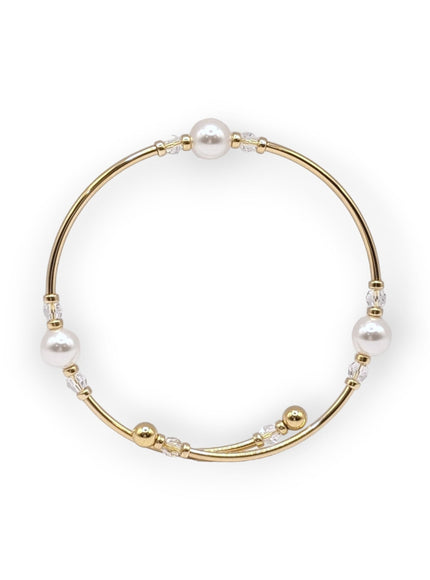 Noah Pearl Wrap Bracelet