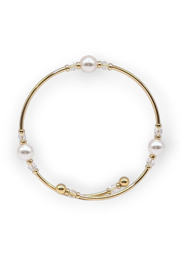 Noah Pearl Wrap Bracelet