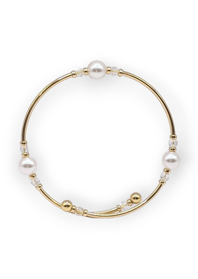 Noah Pearl Wrap Bracelet