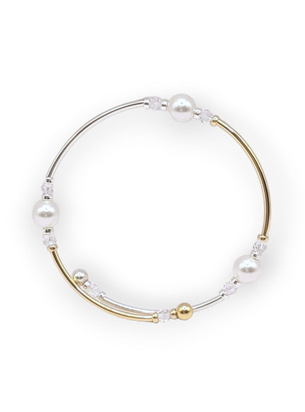 Noah Pearl Wrap Bracelet
