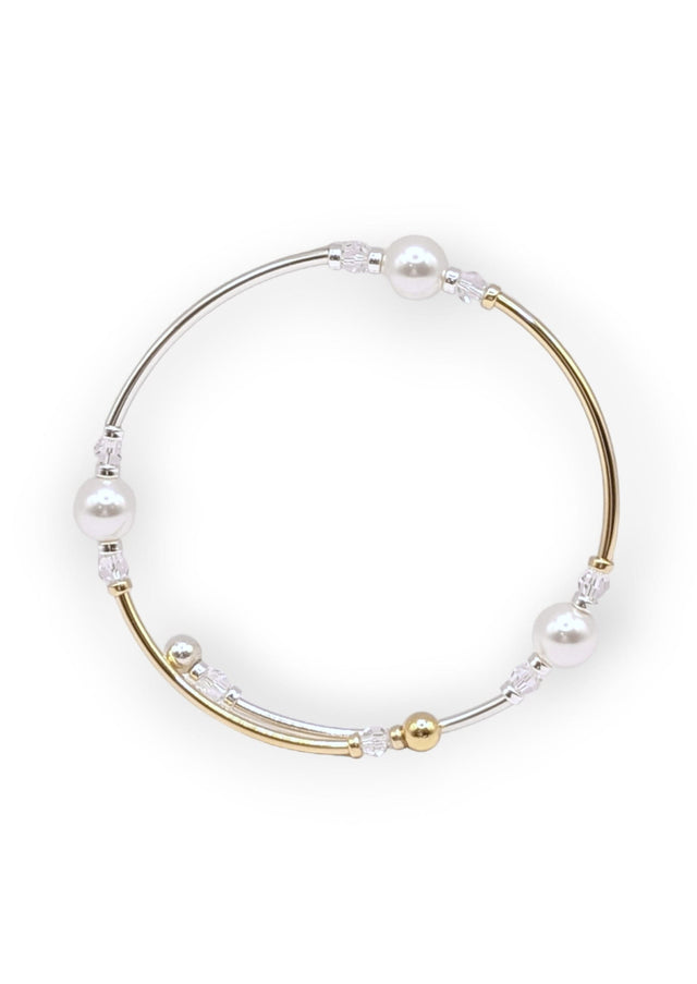 Noah Pearl Wrap Bracelet