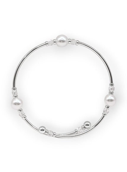 Noah Pearl Wrap Bracelet