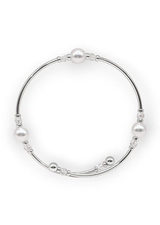 Noah Pearl Wrap Bracelet