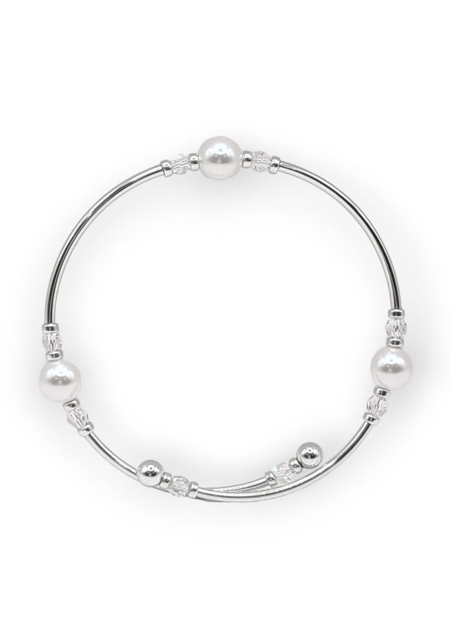 Noah Pearl Wrap Bracelet