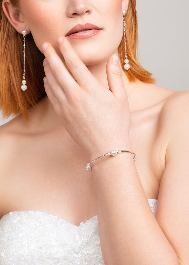 Noah Pearl Wrap Bracelet
