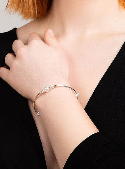 Noah Pearl Wrap Bracelet