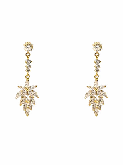Nora Crystal Drop Earrings