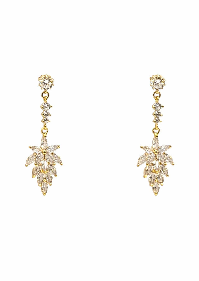 Nora Crystal Drop Earrings