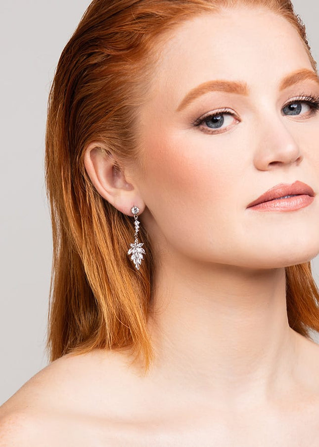 Nora Crystal Drop Earrings