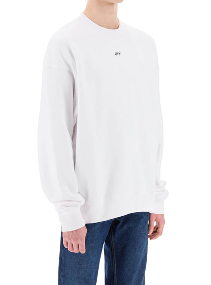 Off-White skate sweatshirt with off logo