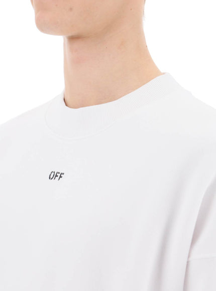 Off-White skate sweatshirt with off logo