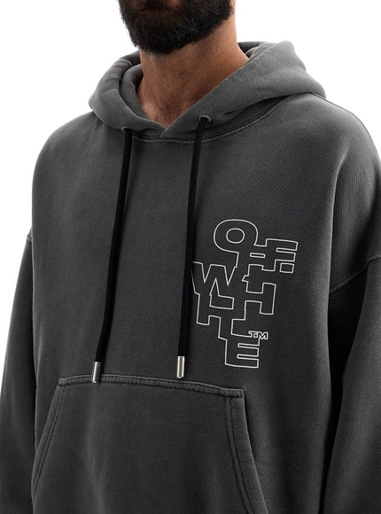 Off-White outline arrow hoodie