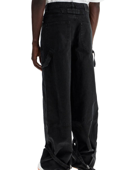 Off-White carpenter canvas pants in