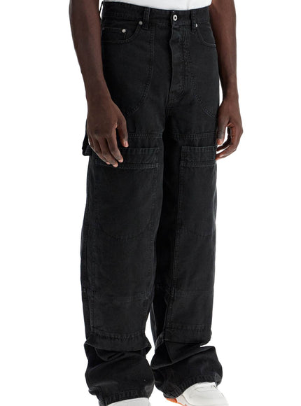 Off-White carpenter canvas pants in