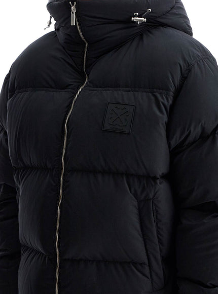 Off-White "down jacket with logo patch