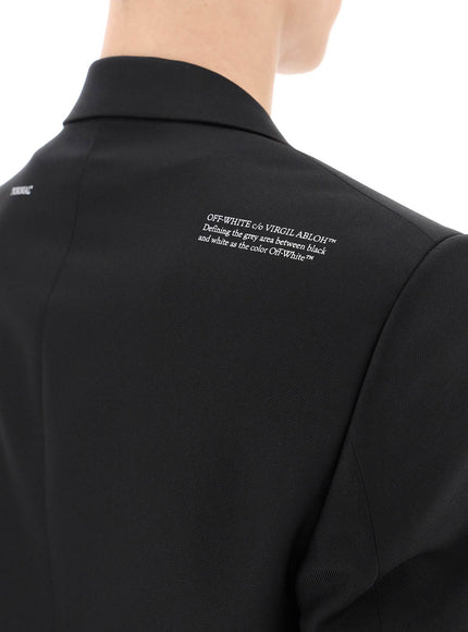 Off-White corporate slim jacket