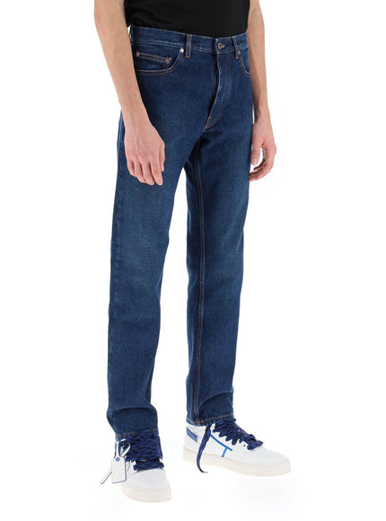 Off-White regular jeans with tapered cut