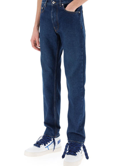 Off-White regular jeans with tapered cut