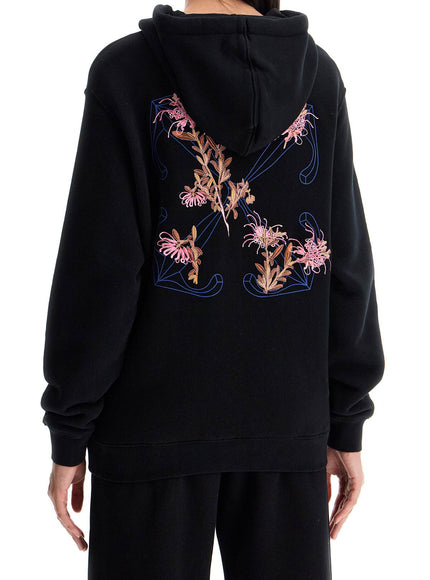 Off-White Pinkflower Arrow Hooded Sweatshirt