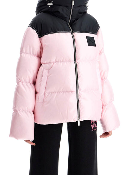 Off-White oversized down jacket with