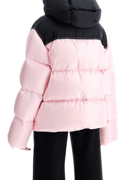 Off-White oversized down jacket with