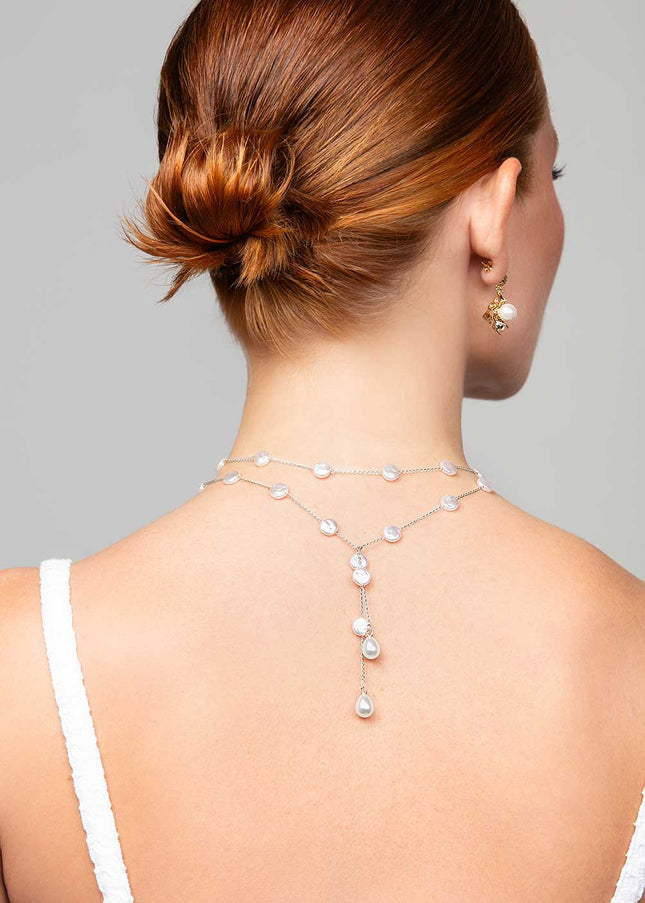 Oakley Pearl Lariat Necklace