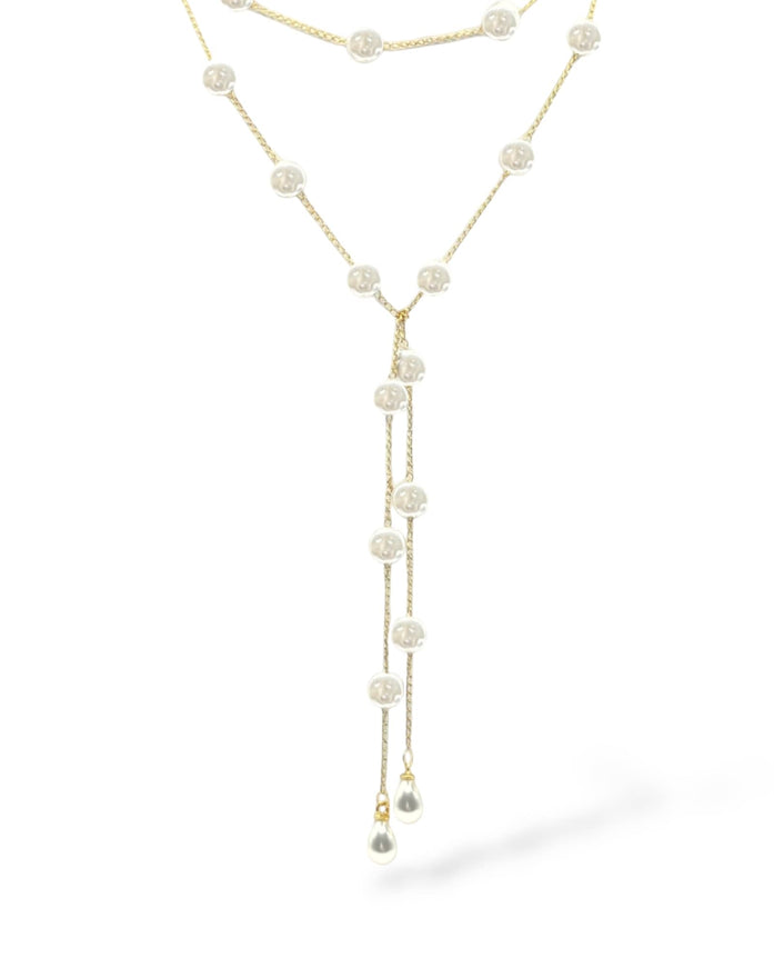 Oakley Pearl Lariat Necklace