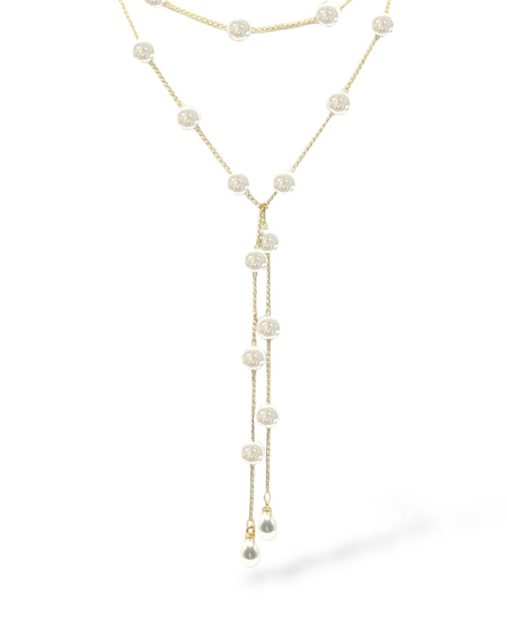 Oakley Pearl Lariat Necklace