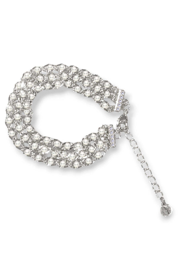 Olivia Wide Pearl Bracelet
